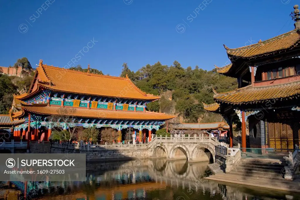Yuantong Zen Buddhist Temple, Kunming, Yunnan Province, China