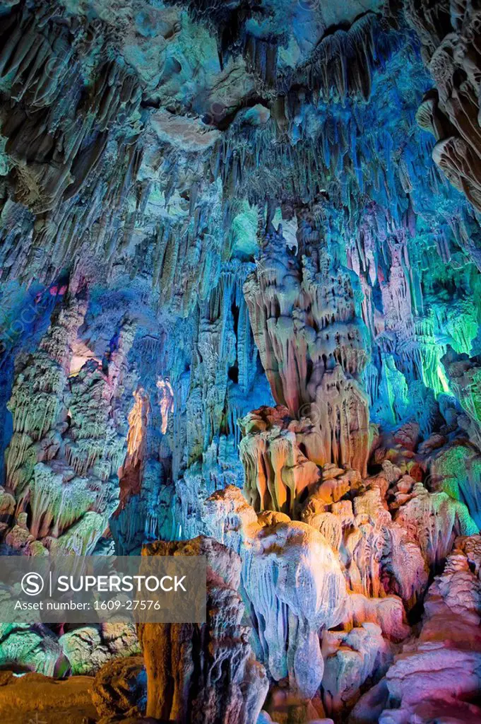Reed Flute Cave, Guilin, Guangxi Province, China