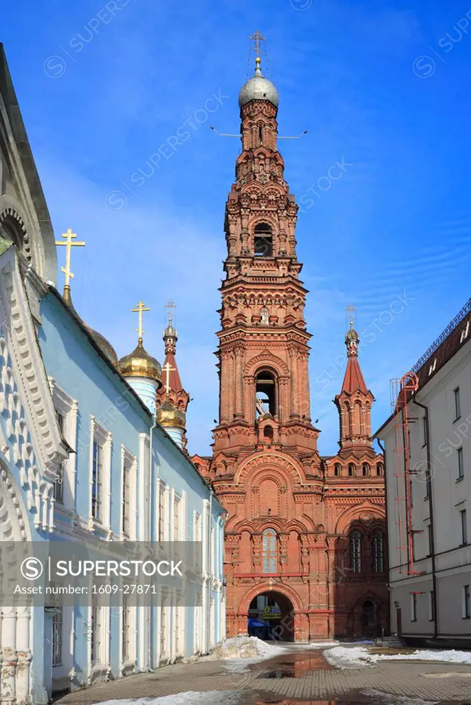 Tall bell tower, Kazan, Tatarstan, Russia