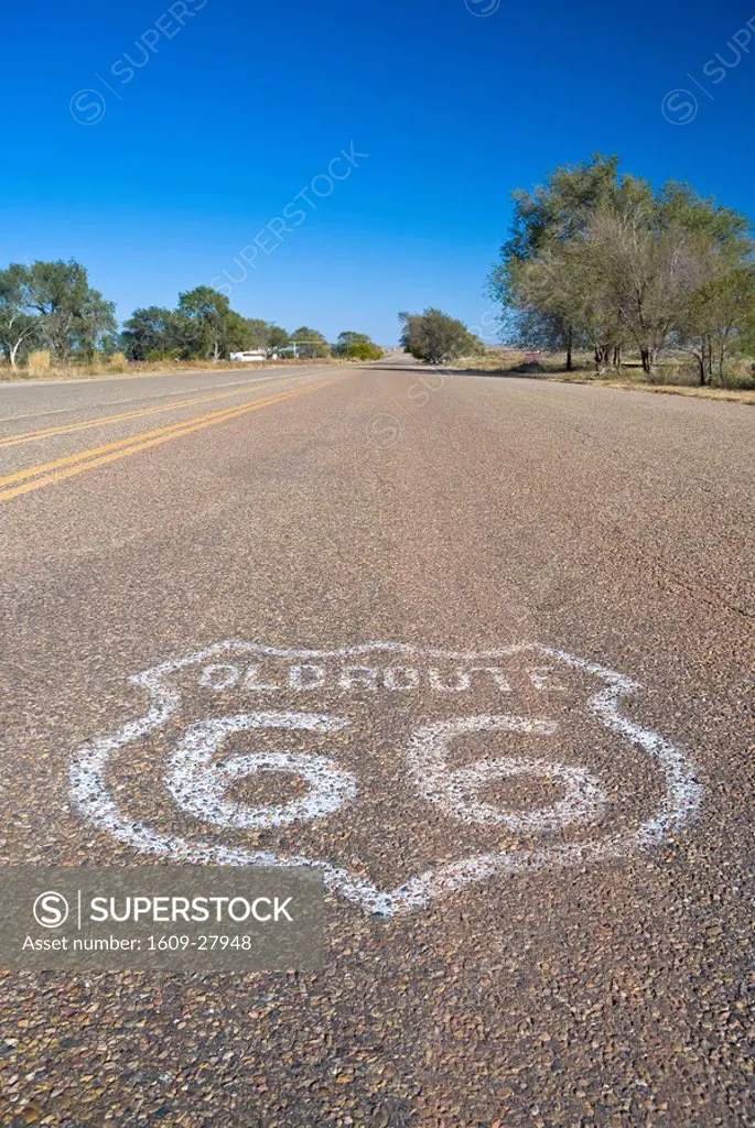 USA, Texas, Glenrio, Route 66