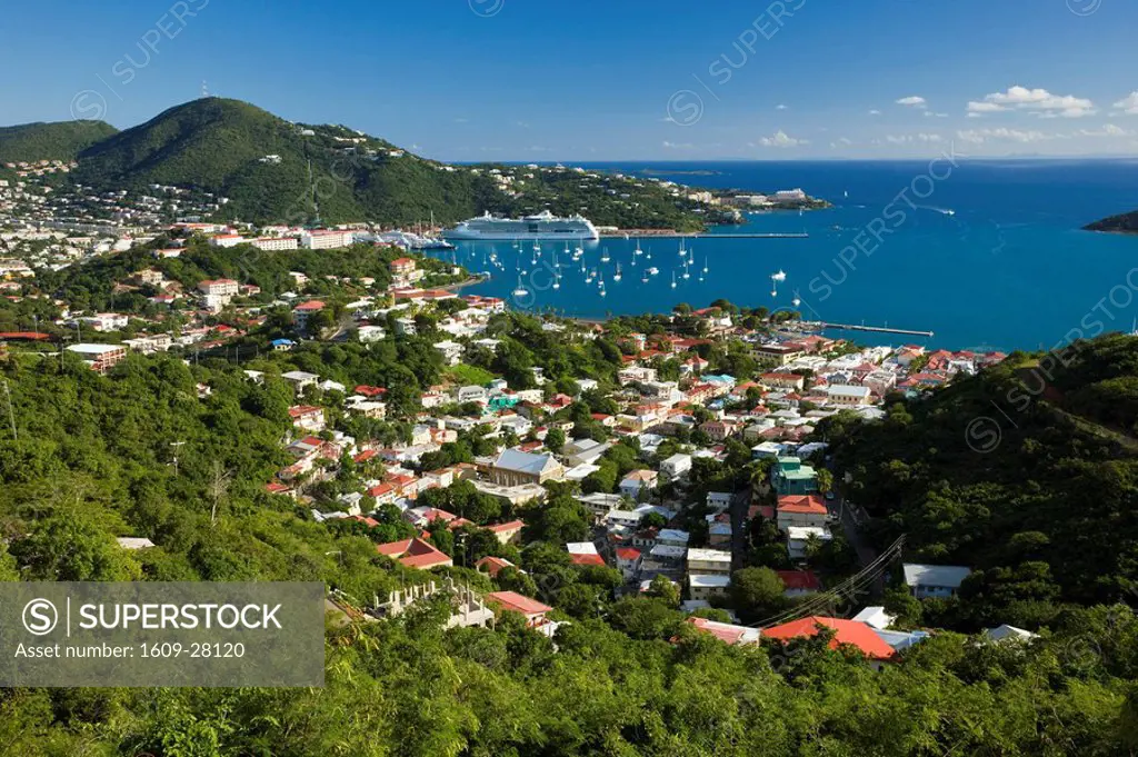 Caribbean, US Virgin Islands, St. Thomas, Charlotte Amalie