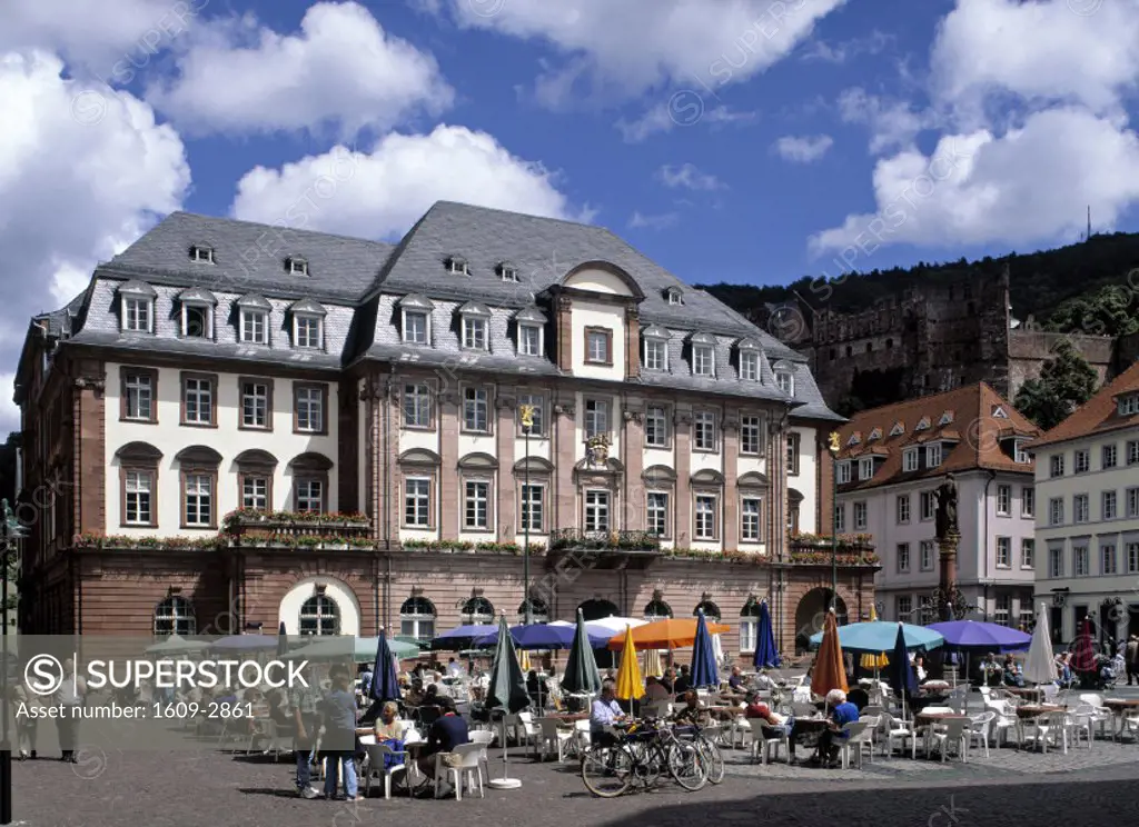 Town Hall, Altstadt, Heidelberg, Bavaria, Germany
