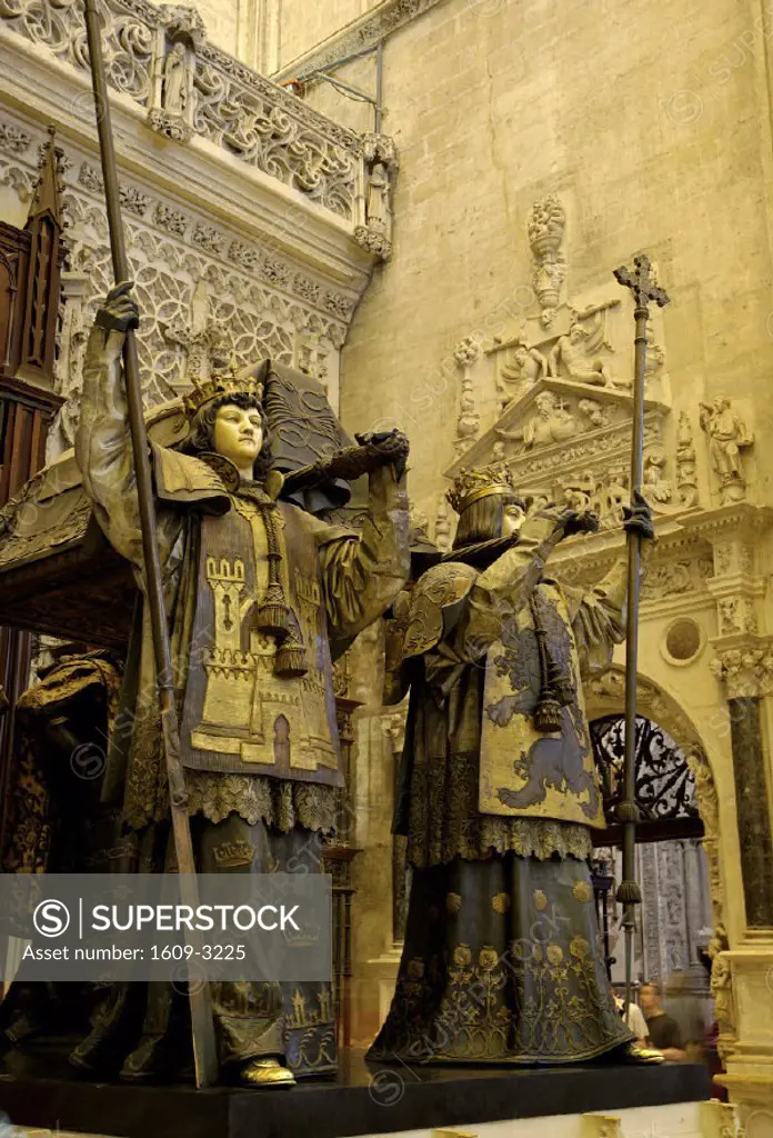 Christopher Columbus Tomb, Cathedral, Seville, Spain