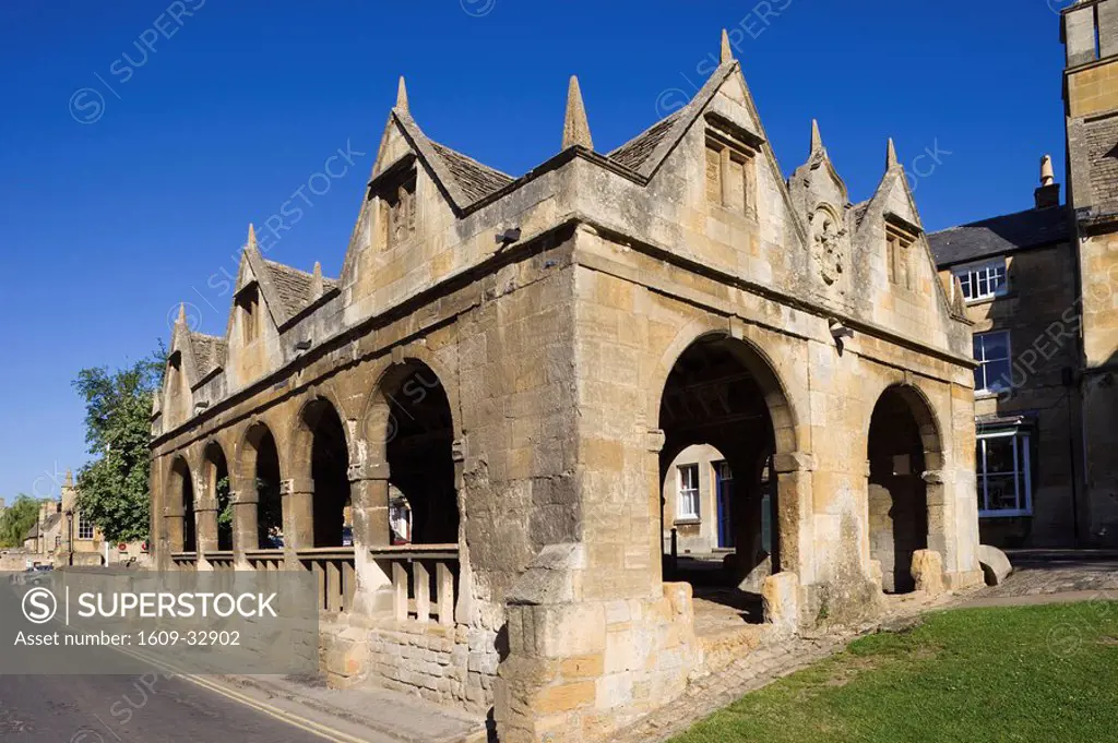 England, Gloustershire, Cotswolds, Chipping Camden, Old Market Hall