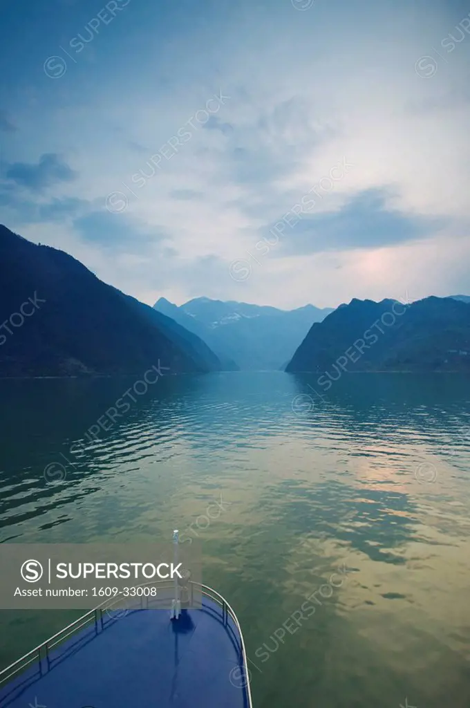 China, Hubei Province, Yangtze River, The 3 Gorges, Wu Gorge