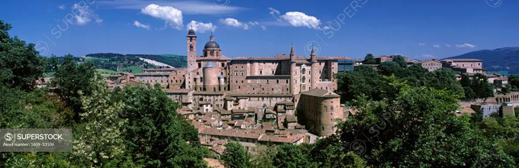 Palazzo Ducale, Urbino, Le Marche, Italy, Europe