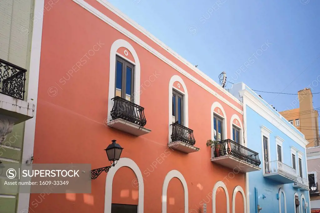 USA, Puerto Rico, San Juan, Old Town of San Juan