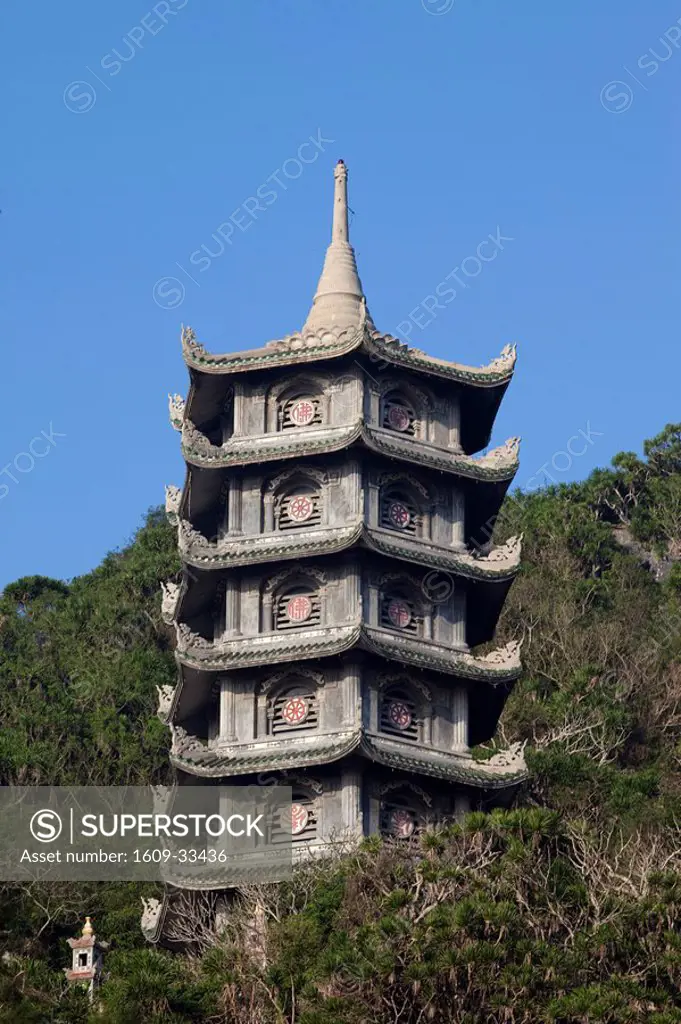 Vietnam, Hoi An, Marble Mountain, Pagoda