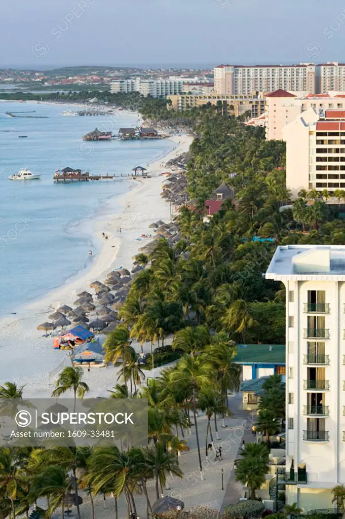 High Rise Resort Area, Palm Beach, Aruba, Caribbean
