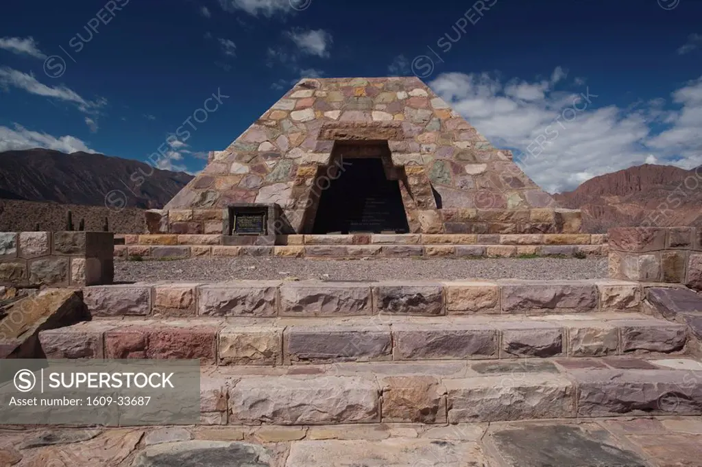 Argentina, Jujuy Province, Quebrada de Humamuaca canyon, Tilcara, Pucara de Tilcara, pre_columbian fortification, monument