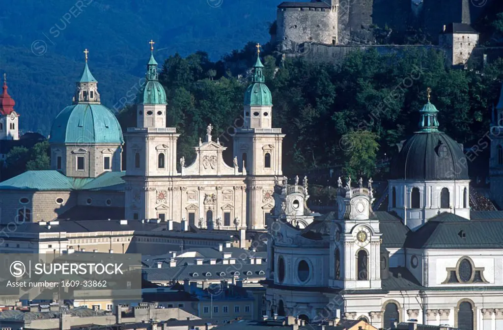 Cathedral, Alt Stadt, Salzburg, Austria