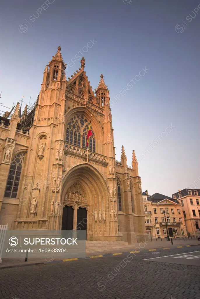 Notre Dame du Sablon, Place du Grand Sablon, Brussels, Belgium