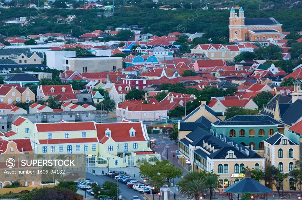 Otrobanda Waterfront, Willemstad, Curacao, Netherlands Antilles, Caribbean