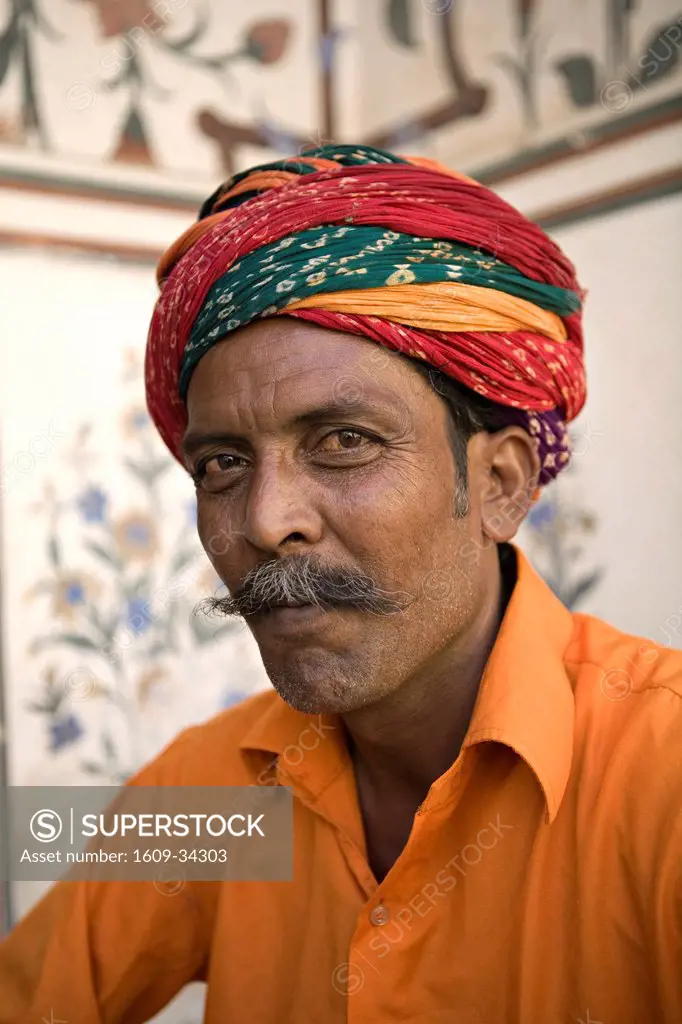 Snake Charmer, City Palace, Jaipur, Rajasthan, India, MR