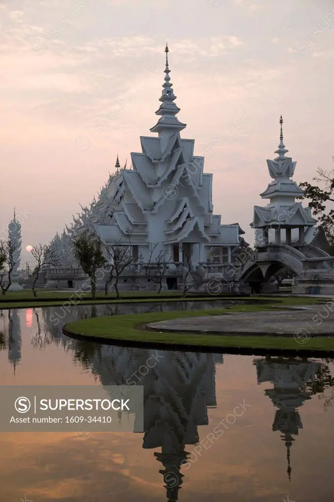 Thailand, Chiang Rai, Wat Rong Khun, The White Temple
