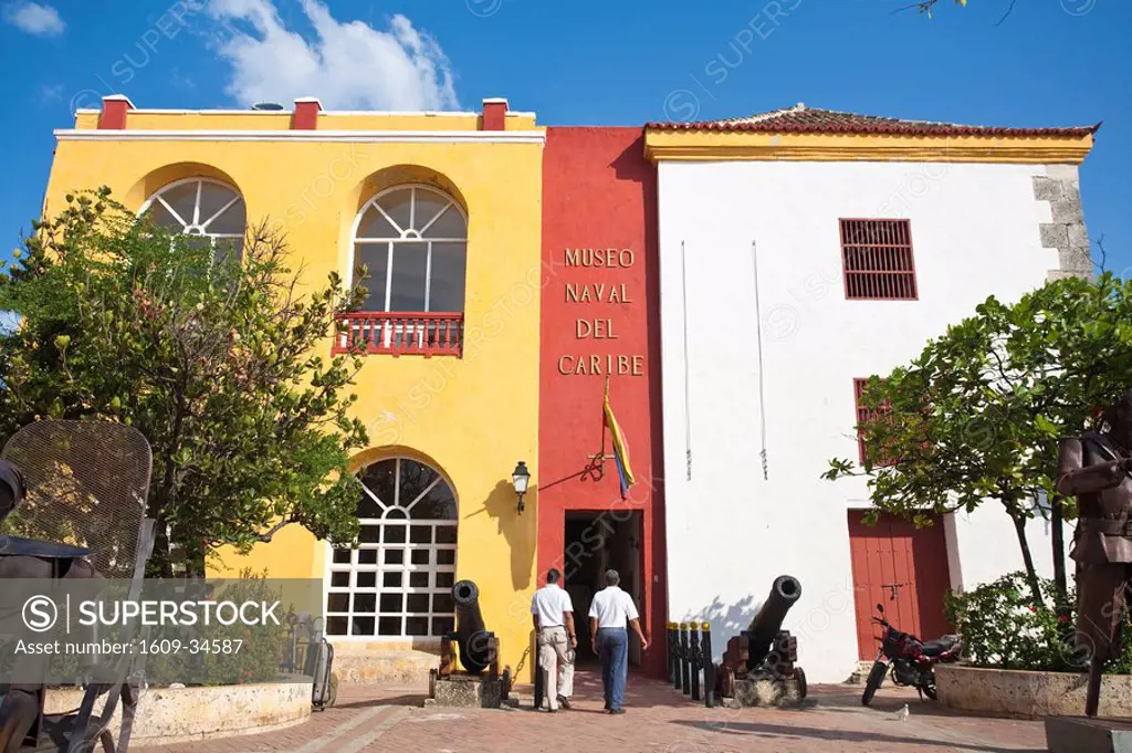 Colombia, Bolivar, Cartagena De Indias, Plaza Santa Teresa, Naval Museum