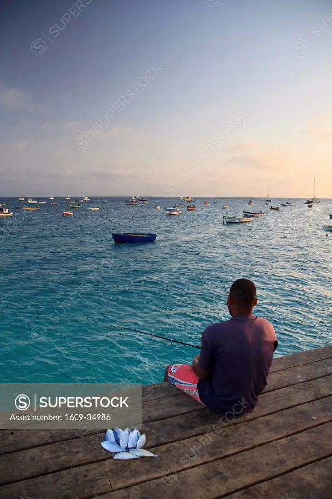 Cape Verde, Sal, Santa Maria Beach