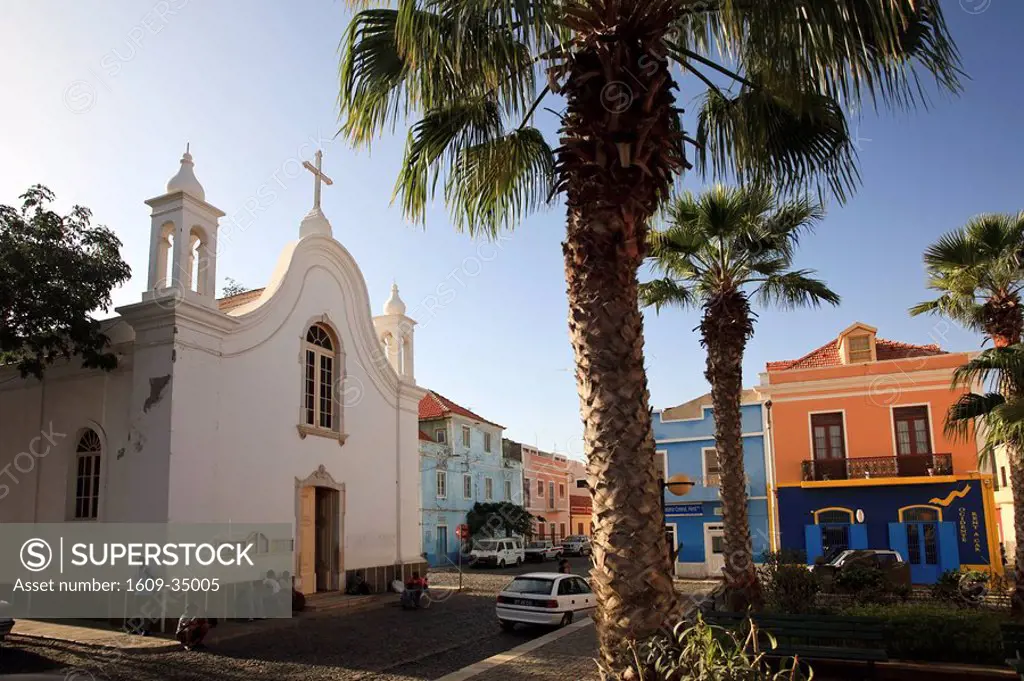 Cape Verde, Sao Vicente, Mindelo, Colonial Architecture