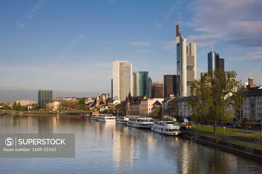 Germany, Hessen, Frankfurt_am_Main, Skyline