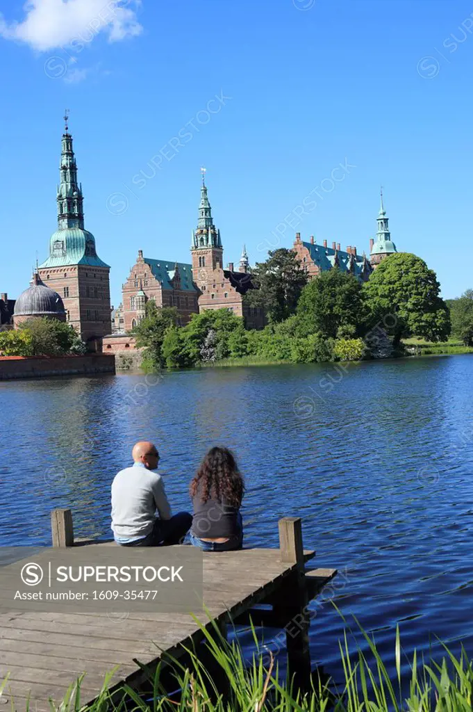 Frederiksborg palace, Hillerod, Copenhagen, Denmark