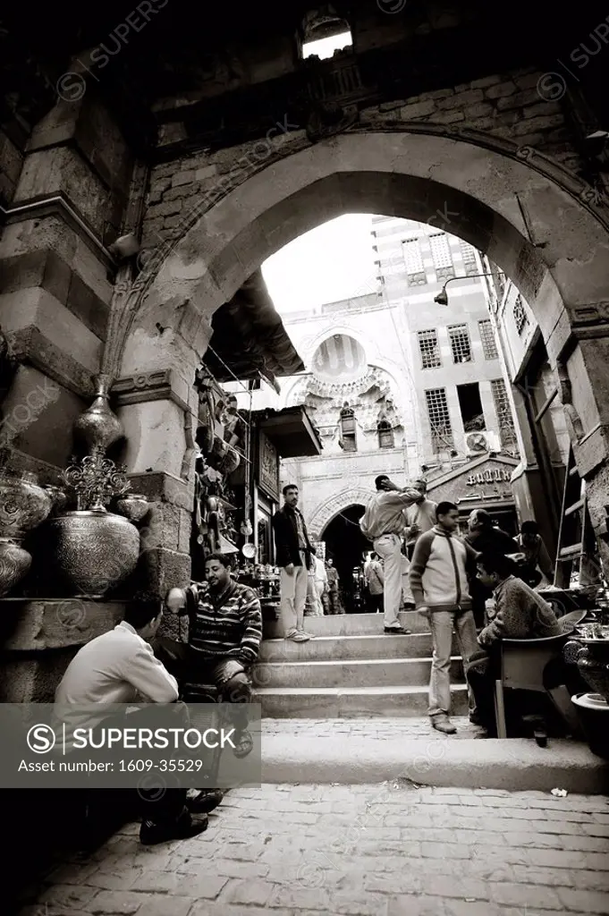 Egypt, Cairo, Islamic Quarter, Khan el Khalili Bazaar