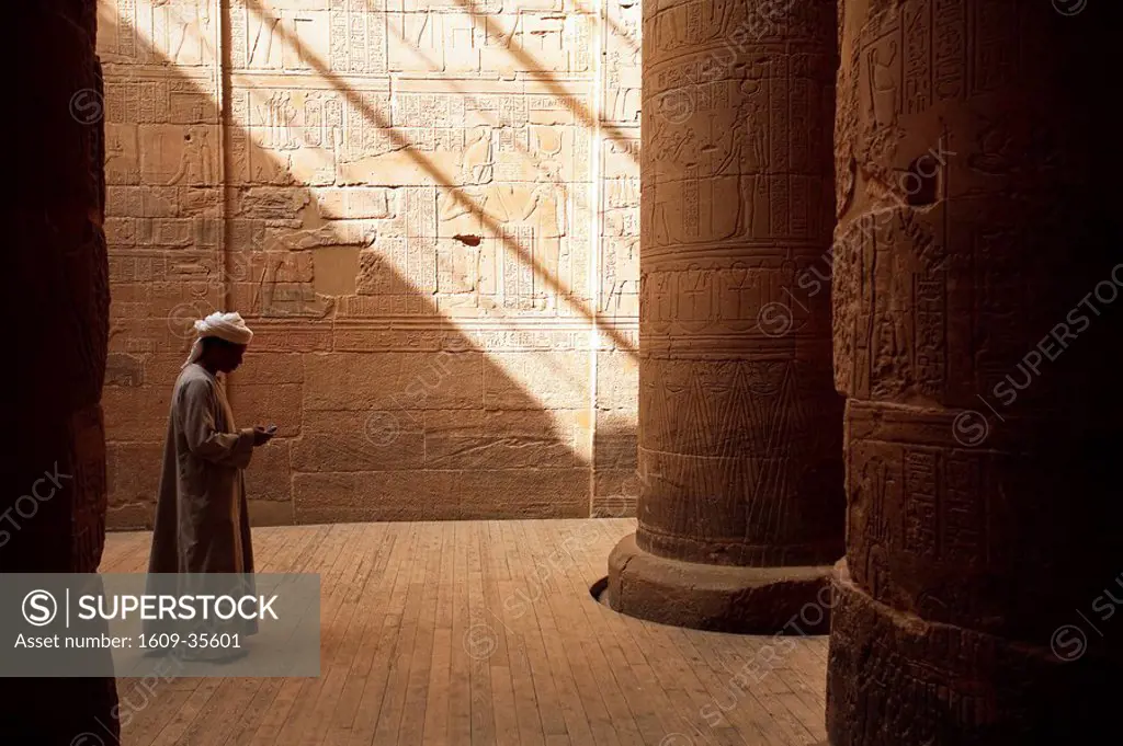 Egypt, Aswan, Philae, Temple of Isis