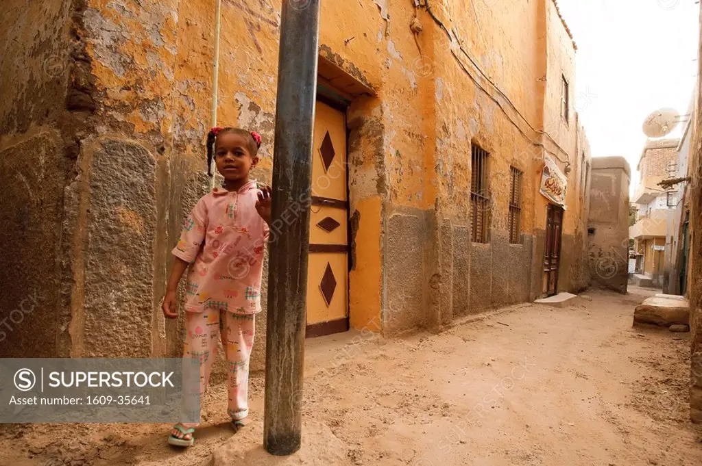 Egypt, Aswan, Elephantine Island, Local Children