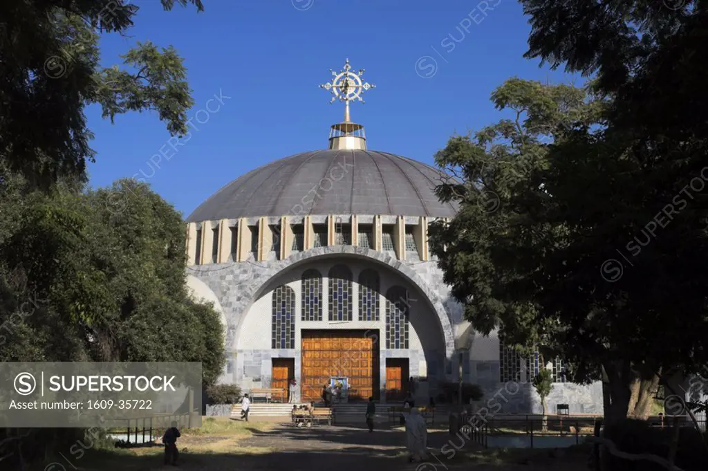 Ethiopia, Aksum, St Mary of Zion new Church