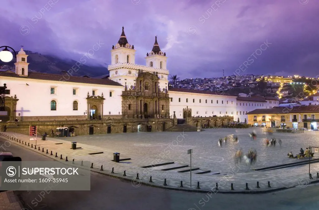 Monastery of San Francisco, Plaza San Francisco, Quito, Ecuador