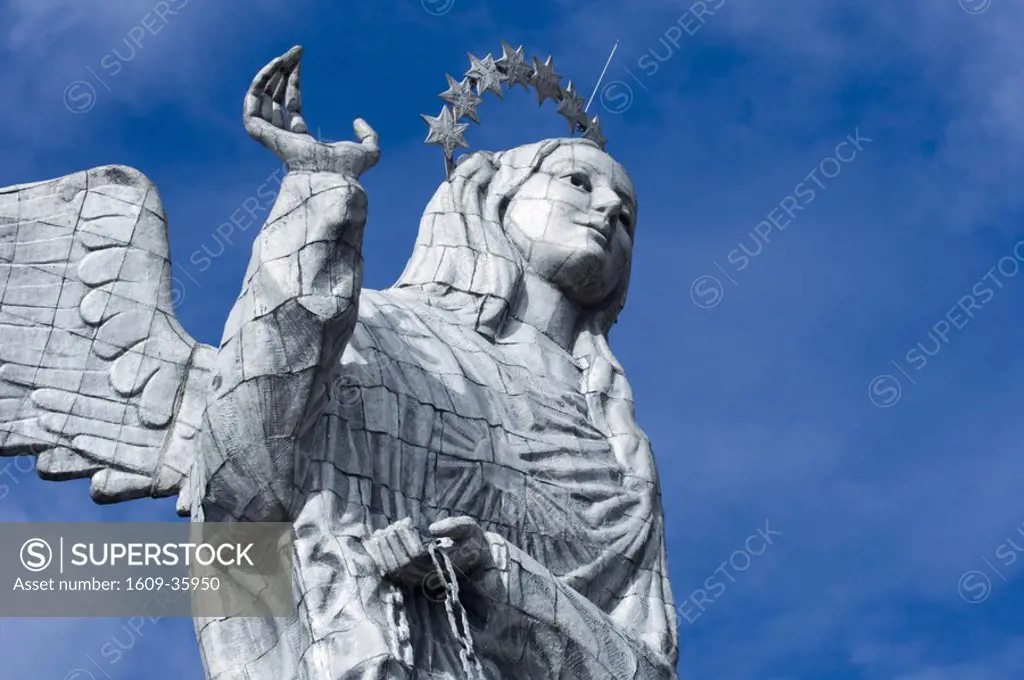 La Virgen de Quito, El Panecillo, Quito, Ecuador