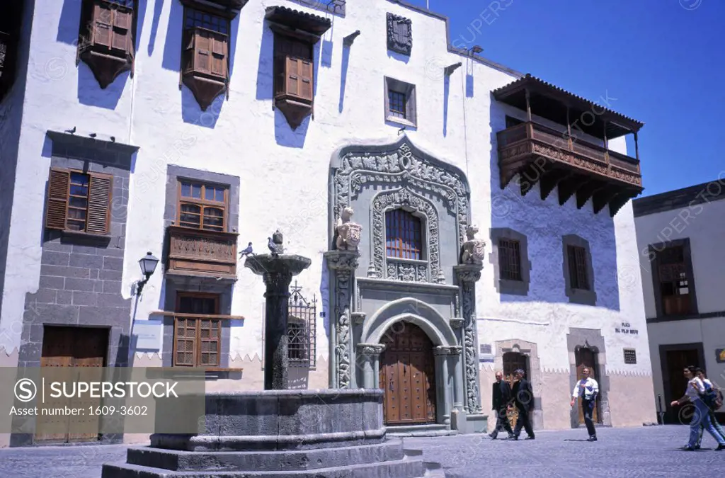 Casa Colon, Las Palmas, Gran Canaria, Canary Islands, Spain