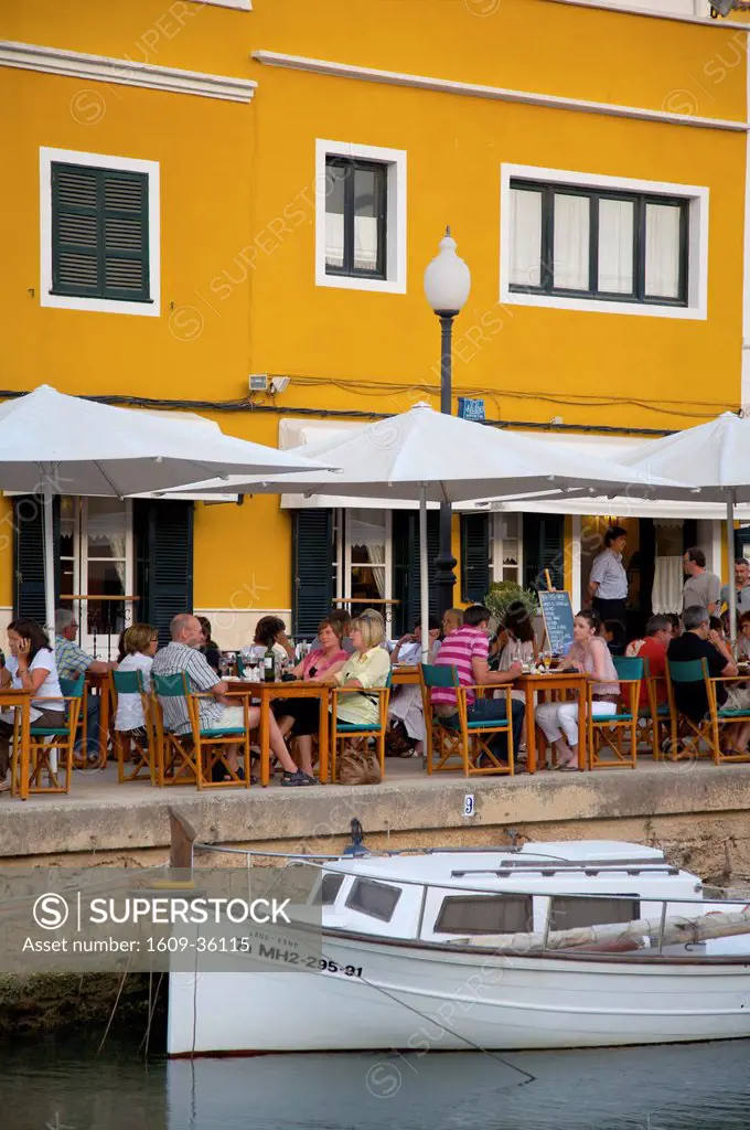 Restaurant, Ciutadella, Menorca, Spain