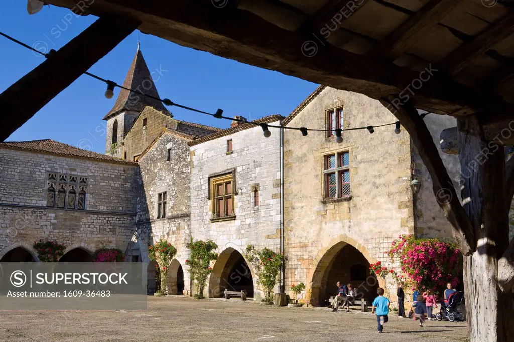 Monpazier, Dordogne, France
