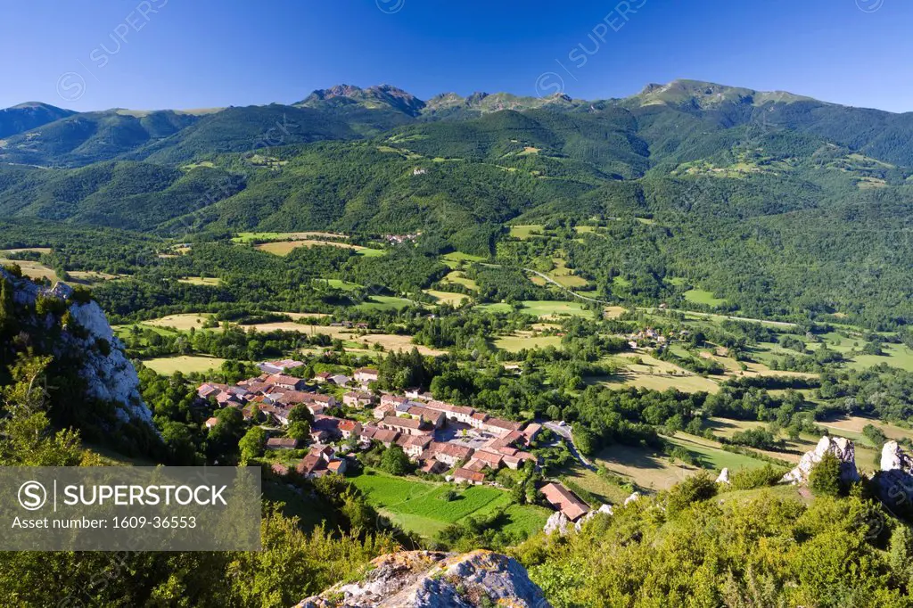 Roquefixade, Ariege, Midi_Pyrenees, France