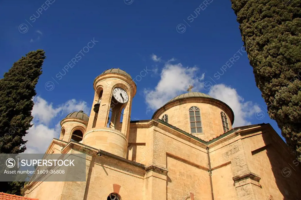 Israel, Lower Galilee, the Greek Orthodox St. George Church in Kafr Cana built in 1886