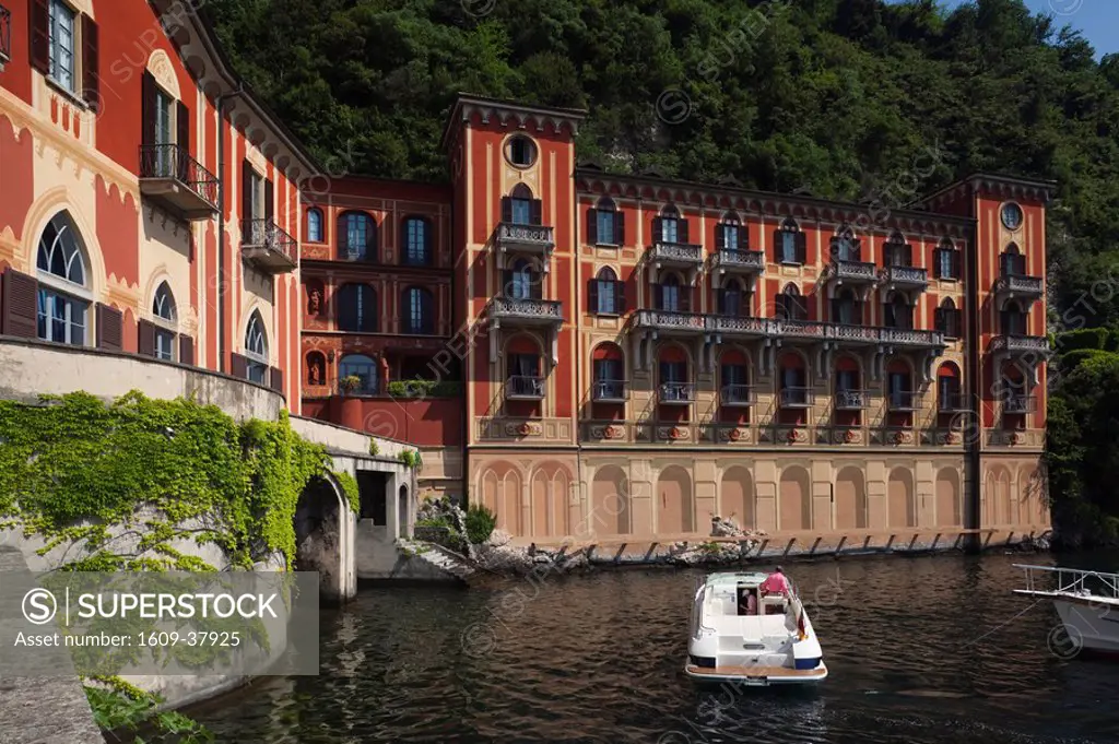Italy, Lombardy, Lakes Region, Lake Como, Cernobbio, Grand Hotel Villa D´Este, Queen´s Pavillion building