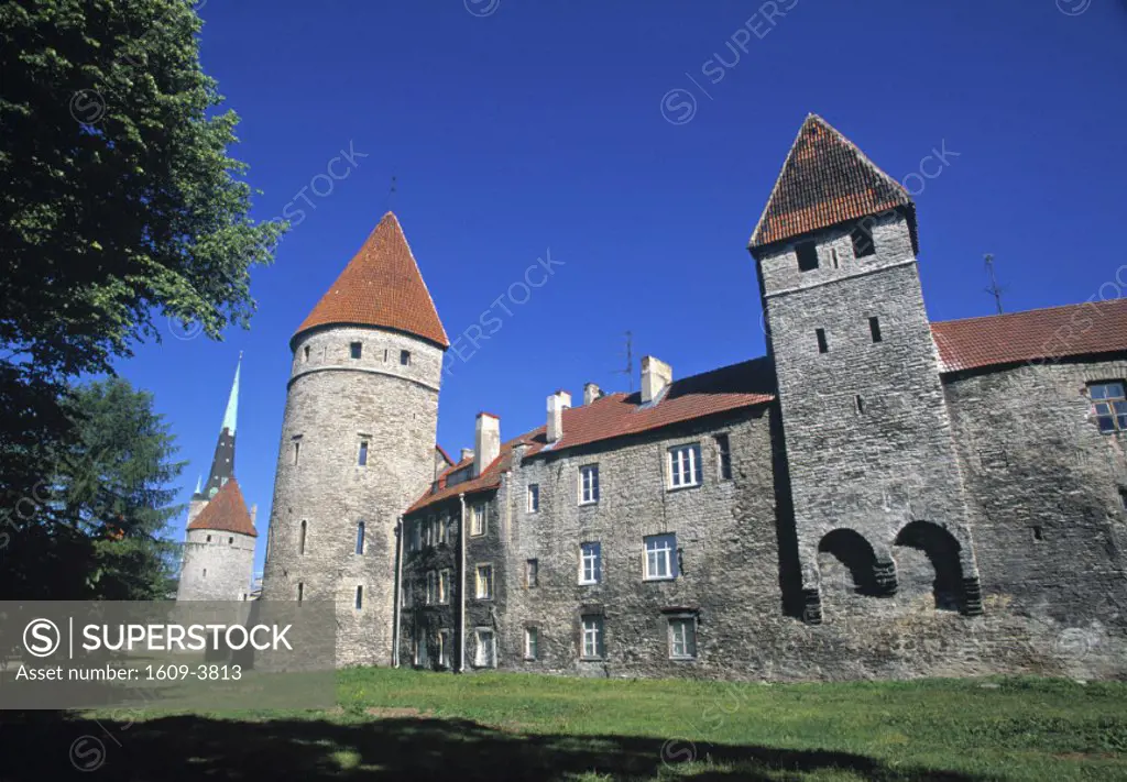 City Walls, Tallinn, Estonia