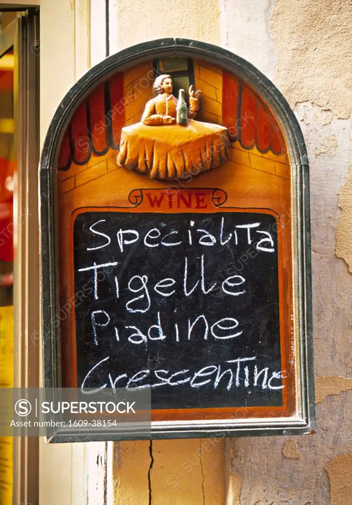 Shop Sign, Bologna, Emilia-Romagna, Italy