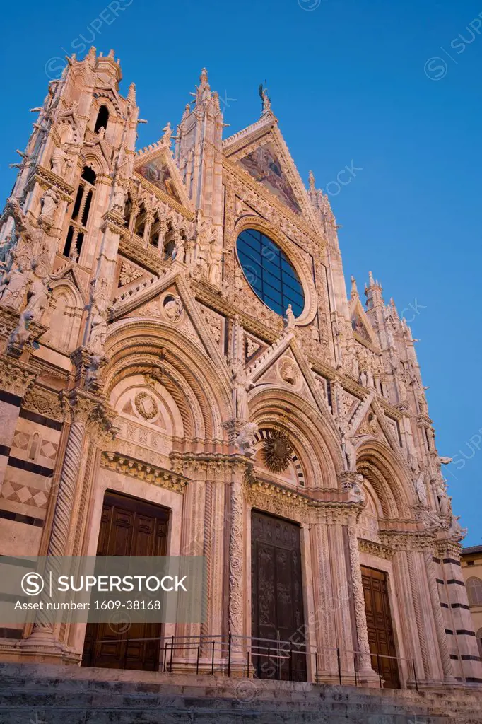 Duomo at Dusk, Sienna, Tuscany, Italy