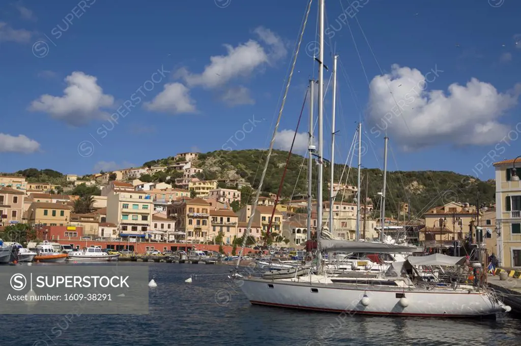 La Maddalena Harbour, Maddalena Archipelago, Costa Smeralda, Sardinia, Italy