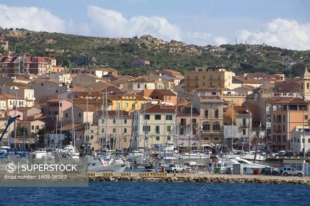 La Maddalena Harbour, Maddalena Archipelago, Costa Smeralda, Sardinia, Italy