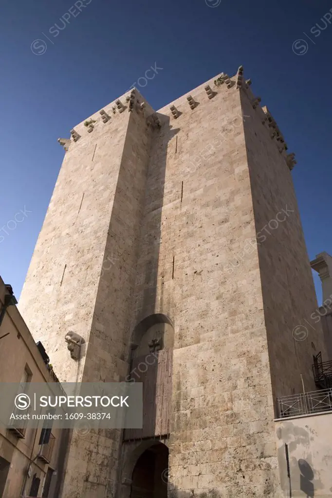 Torre dell´Elefante, Cagliari City, Sardinia, Italy