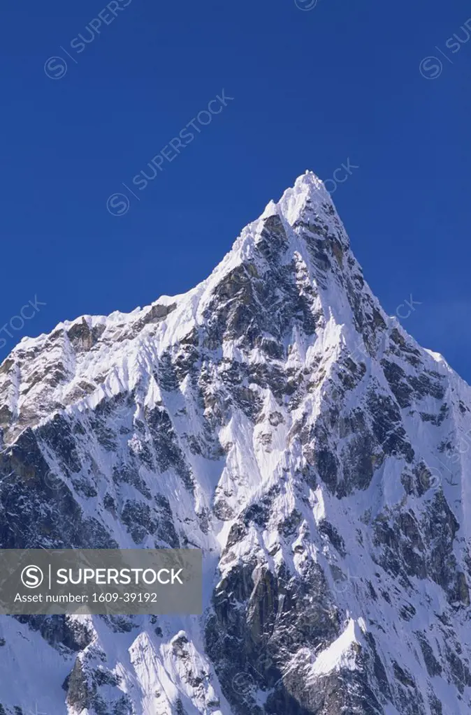 Mountain Peak, Everst Region, Khumbu, Nepal