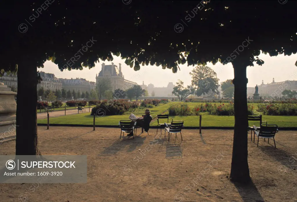 Jardin Des Tuileries Paris France