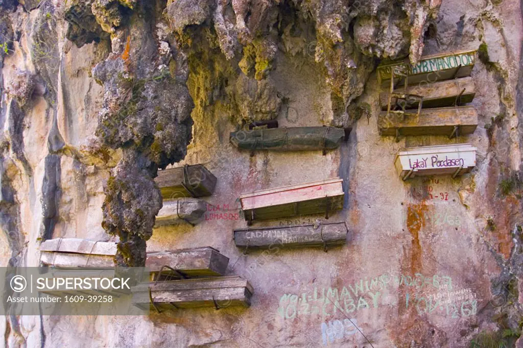 Sagada Hanging coffins, Luzon Island, Philippines