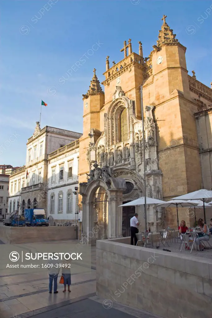 Praca 8 da Maio, Igreja de Santa Cruz, Coimbra, Beira Litoral,  Portugal