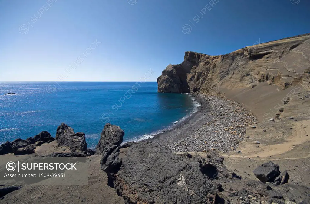 Site of 1957-58 eruption, Capelinhos, Faial Island, Azores, Portugal