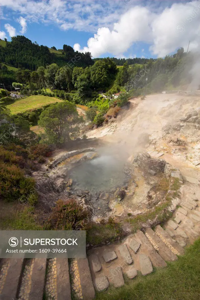 Hot Springs, Furnas, Sao Miguel Island, Azores, Portugal