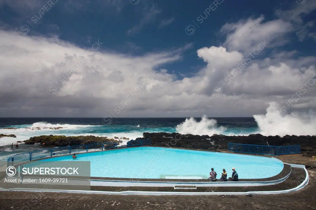 Reunion Island, South Reunion, Le Baril, Puits des Anglais saltwater swimming pool