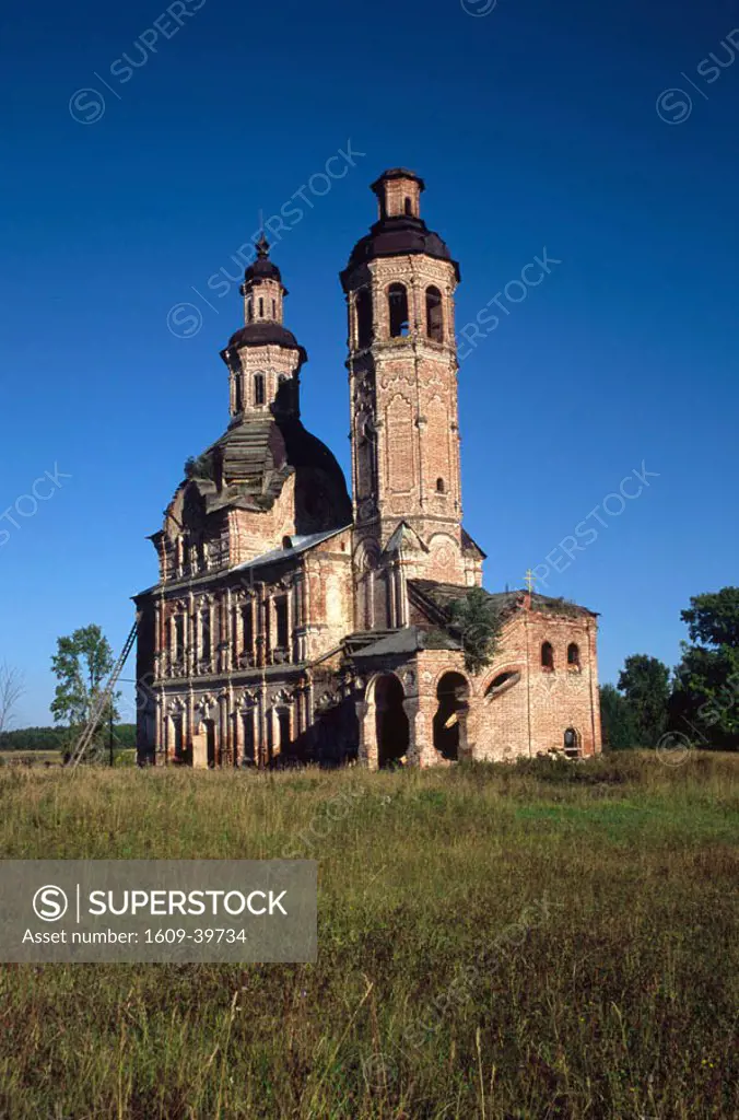 Church of Saviour (1773-83), Vyaz, Vyatka (Kirov) region, Russia